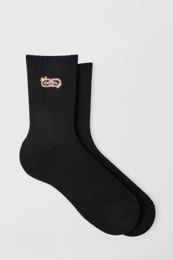 boohooMAN OFCL Embroidered Sports Socks | UK| Underwear & Socks|Underwear & Socks