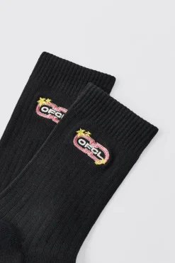 boohooMAN OFCL Embroidered Sports Socks | UK| Underwear & Socks|Underwear & Socks