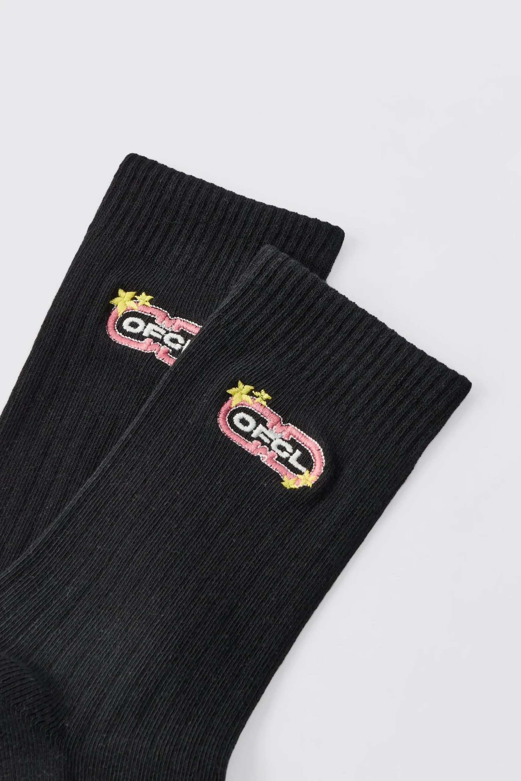 boohooMAN OFCL Embroidered Sports Socks | UK| Underwear & Socks|Underwear & Socks