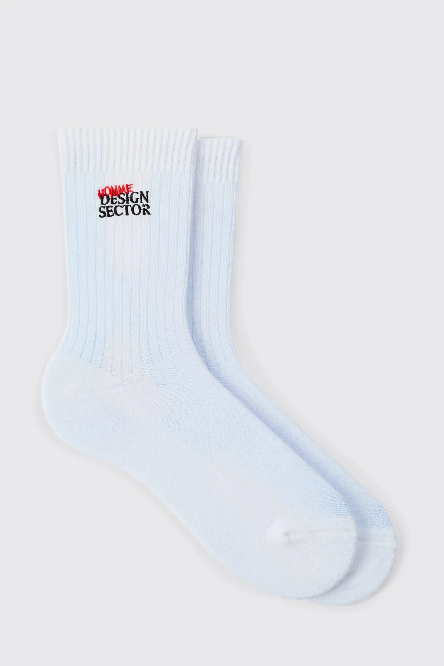 boohooMAN OFCL Man Embroidered Sports Socks | UK| Underwear & Socks|Underwear & Socks