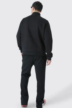 boohooMAN Ofcl Man Worldwide 1/4 Zip Sweatshirt | UK| Hoodies & Sweatshirts