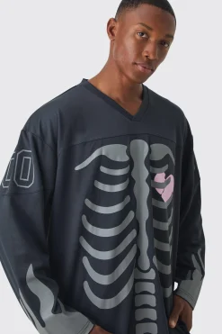 Official Heart Breaker Mesh Hockey Jersey | UK^boohooMAN Sale