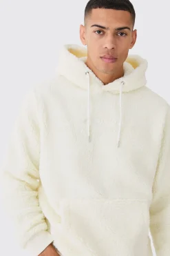 boohooMAN Official Man Borg Over The Head Hoodie | UK| Hoodies & Sweatshirts