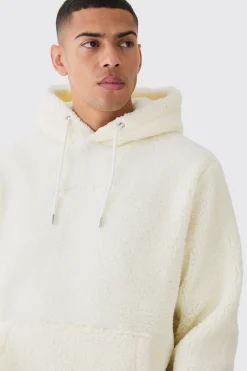 boohooMAN Official Man Borg Over The Head Hoodie | UK| Hoodies & Sweatshirts