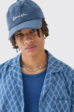 boohooMAN Official Man Corduroy Cap In | UK| Hats & Caps