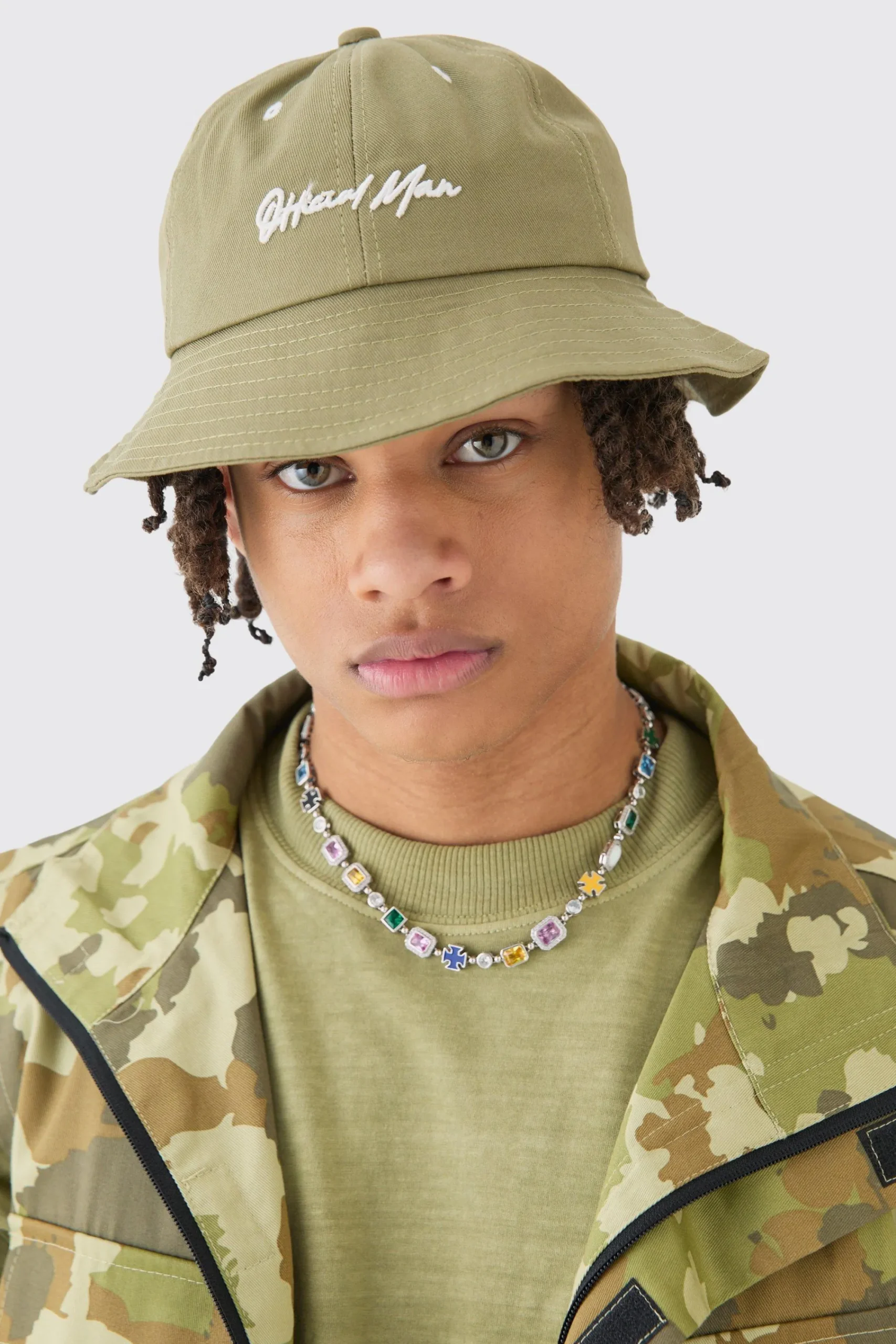 boohooMAN Official Man Embroidered Bucket Hat In | UK| Hats & Caps