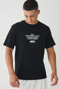 Official Man Interlock Print T-Shirt | UK^boohooMAN New