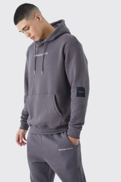 boohooMAN Official Man Tape Hooded Tracksuit | UK| Tracksuits