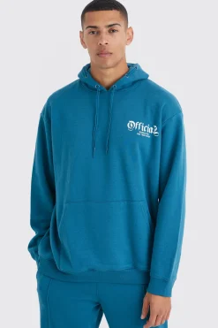 boohooMAN Official Oversized Drawcord Detail Hoodie | UK| Hoodies & Sweatshirts