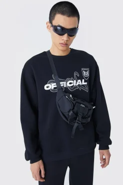 boohooMAN Official Oversized Sweat | UK| Hoodies & Sweatshirts