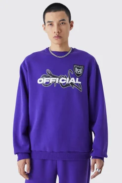 boohooMAN Official Oversized Sweat | UK| Hoodies & Sweatshirts