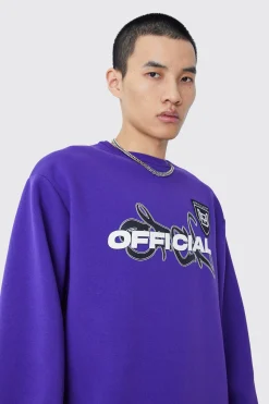 boohooMAN Official Oversized Sweat | UK| Hoodies & Sweatshirts