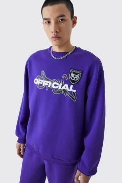 boohooMAN Official Oversized Sweat | UK| Hoodies & Sweatshirts