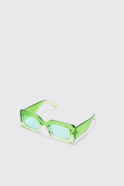boohooMAN Ombre Rectangular Sunglasses In | UK| Sunglasses