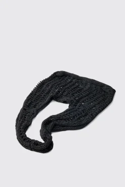 boohooMAN Open Knit Tote Bag | UK| Bags & Wallets