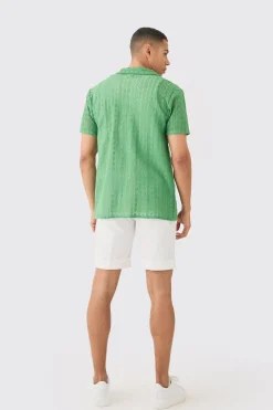 boohooMAN Open Stitch Diamond Shirt | UK| Shirts