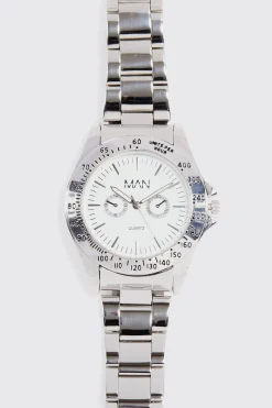 boohooMAN Original Man Classic Link Watch | UK| Jewellery & Watches