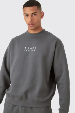 boohooMAN Original Man Oversized Sweatshirt Tracksuit | UK| Tracksuits