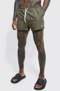 boohooMAN Original Man Short Length Swim Shorts | UK| Shorts