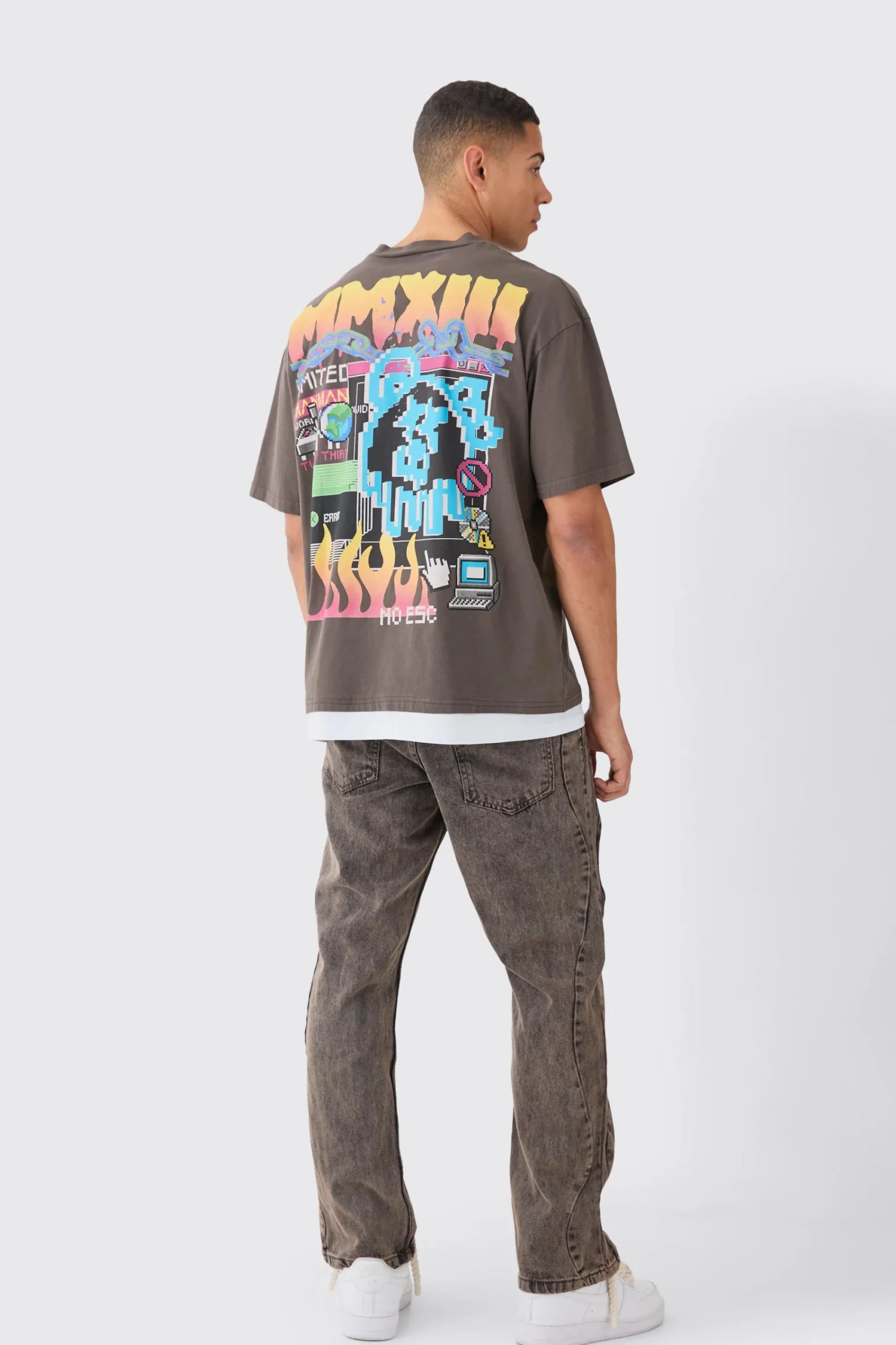 boohooMAN Overdyed Denim Jacket And Jeans Set | UK| Sets & Co-Ords