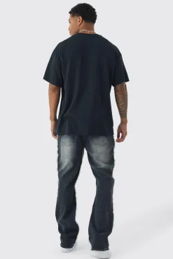 Oversized Aaliyah Large Scale License Print T-Shirt | UK^boohooMAN