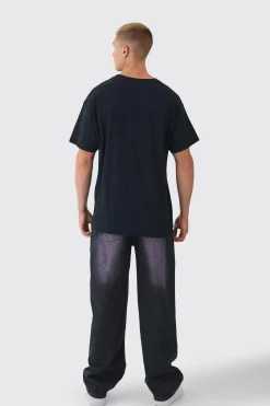 Oversized Aaliyah Over Seams License Print T-Shirt | UK^boohooMAN Discount