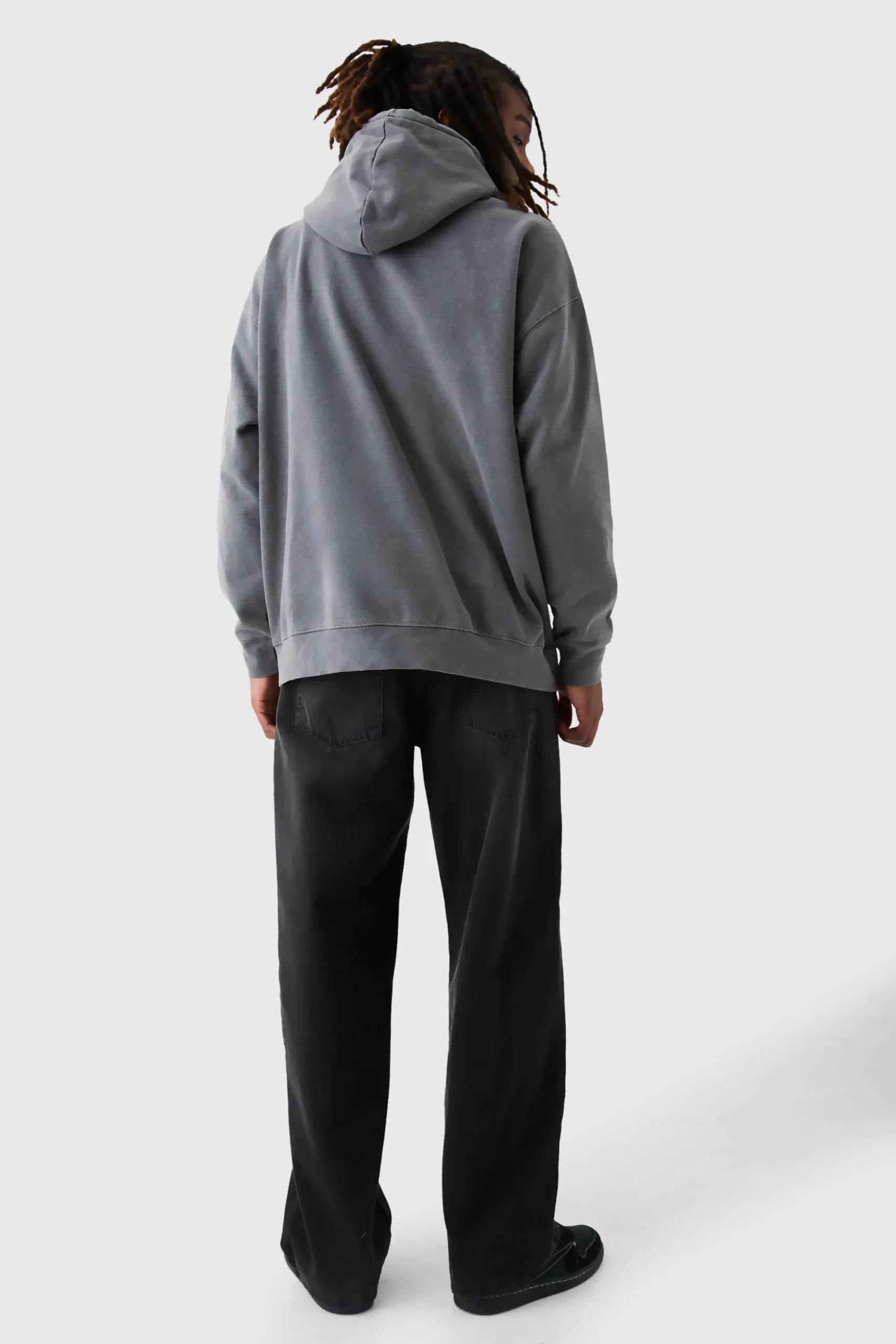 boohooMAN Oversized ACDC Band Wash License Hoodie | UK| Hoodies & Sweatshirts