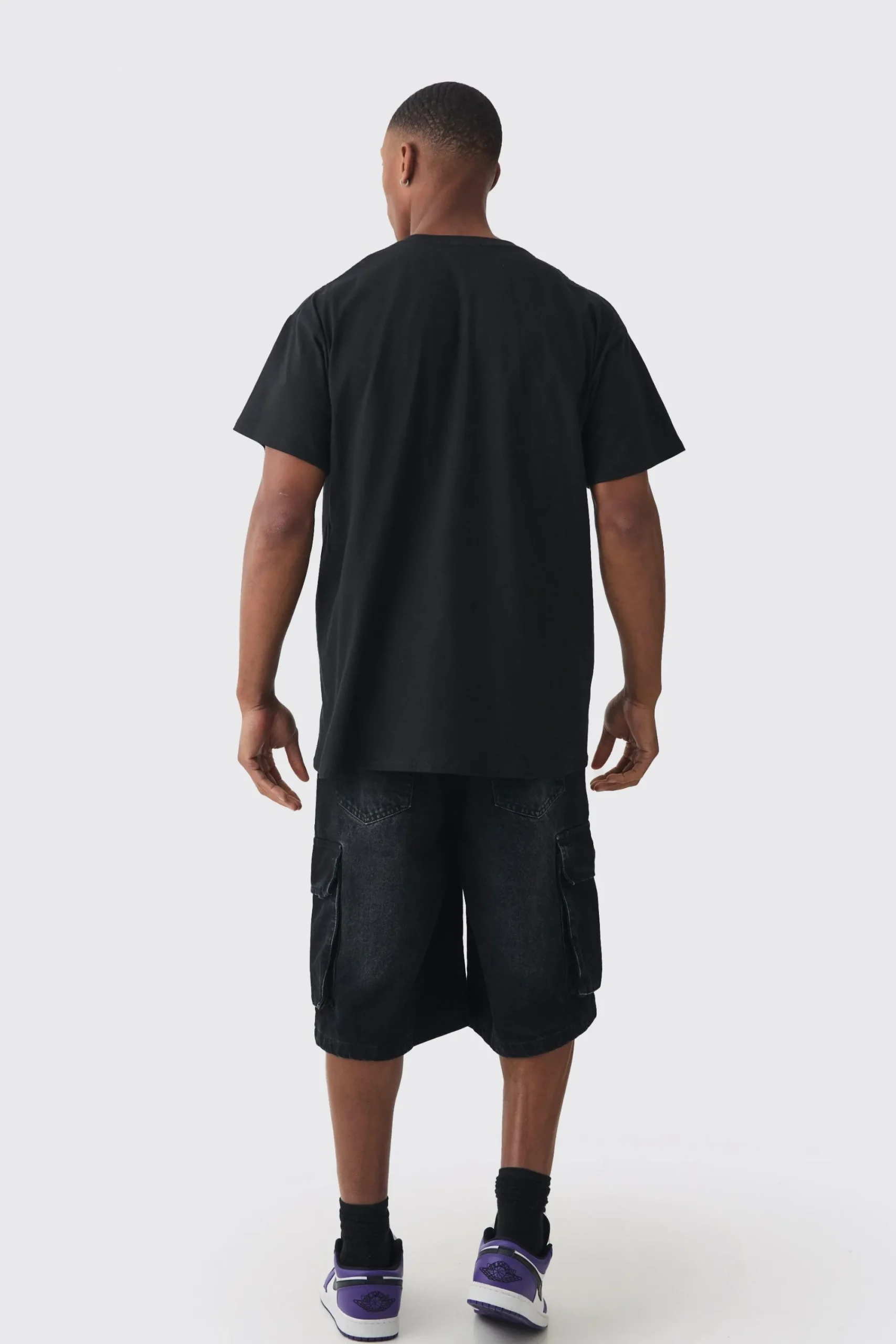 Oversized Alien Embroidered T-shirt | UK^boohooMAN Outlet