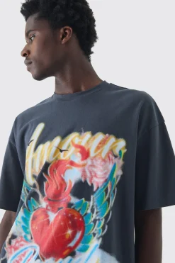 Oversized Amour Pride T-Shirt | UK^boohooMAN Clearance