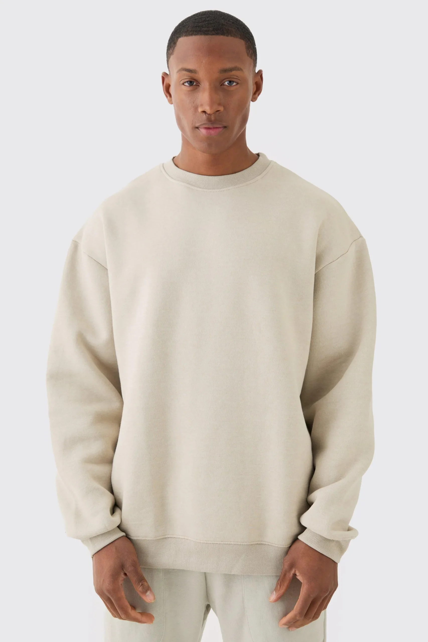 boohooMAN Oversized Basic Sweatshirt | UK| Hoodies & Sweatshirts
