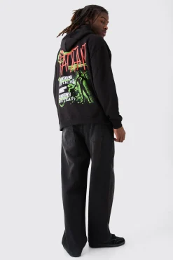 boohooMAN Oversized Batman Riddler License Hoodie | UK| Hoodies & Sweatshirts