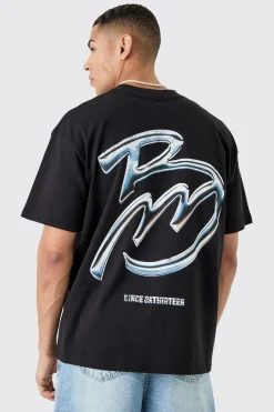 Oversized Bm Graphic T-shirt | UK^boohooMAN New