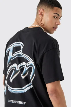 Oversized Bm Graphic T-shirt | UK^boohooMAN New