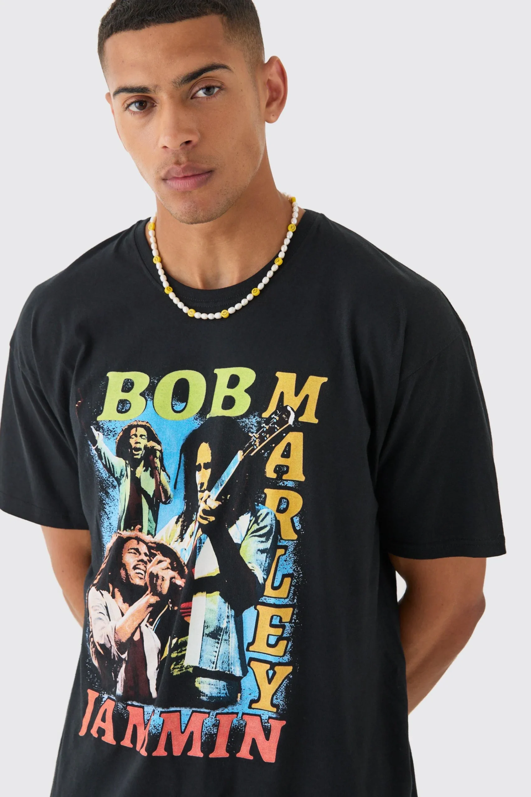 Oversized Bob Marley License T-shirt | UK^boohooMAN Best