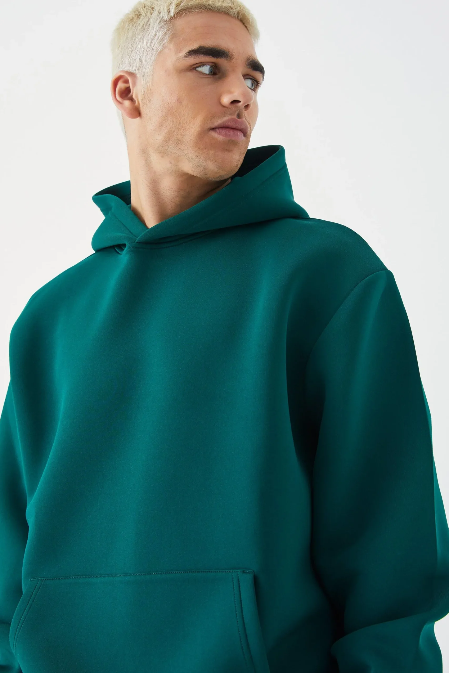 boohooMAN Oversized Bonded Scuba Hoodie | UK| Hoodies & Sweatshirts