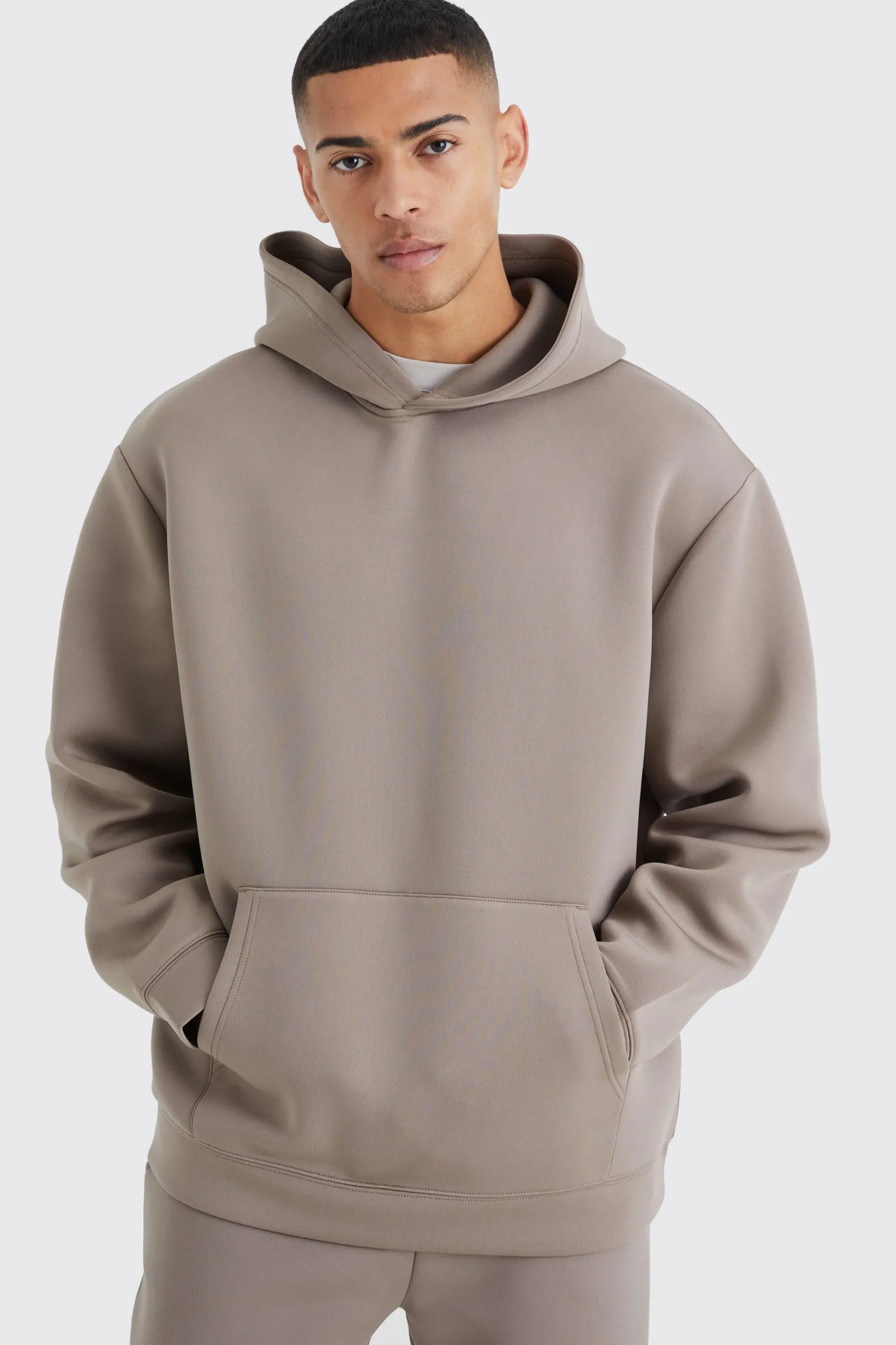 boohooMAN Oversized Bonded Scuba Hooded Tracksuit | UK| Tracksuits