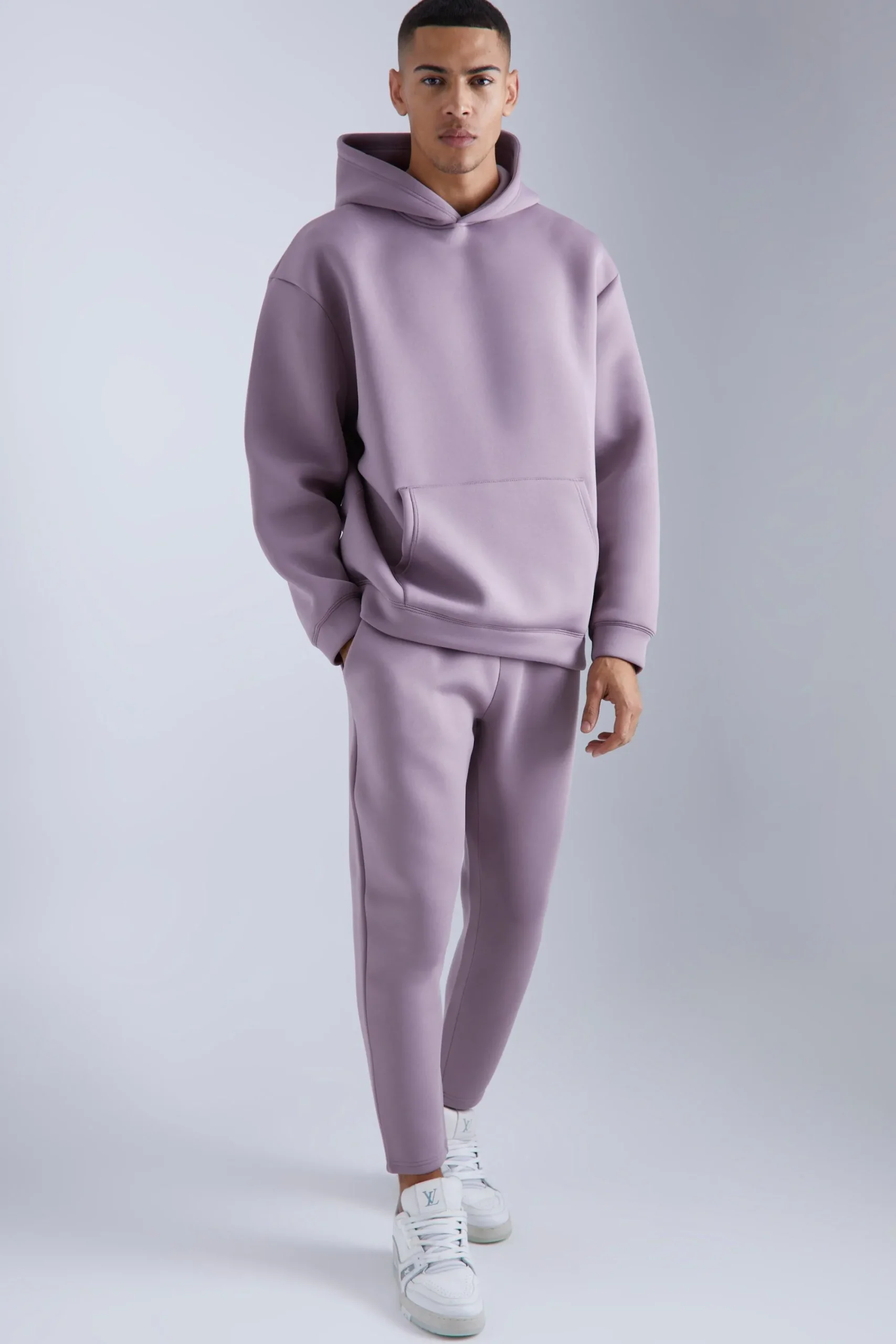 boohooMAN Oversized Bonded Scuba Hooded Tracksuit | UK| Tracksuits