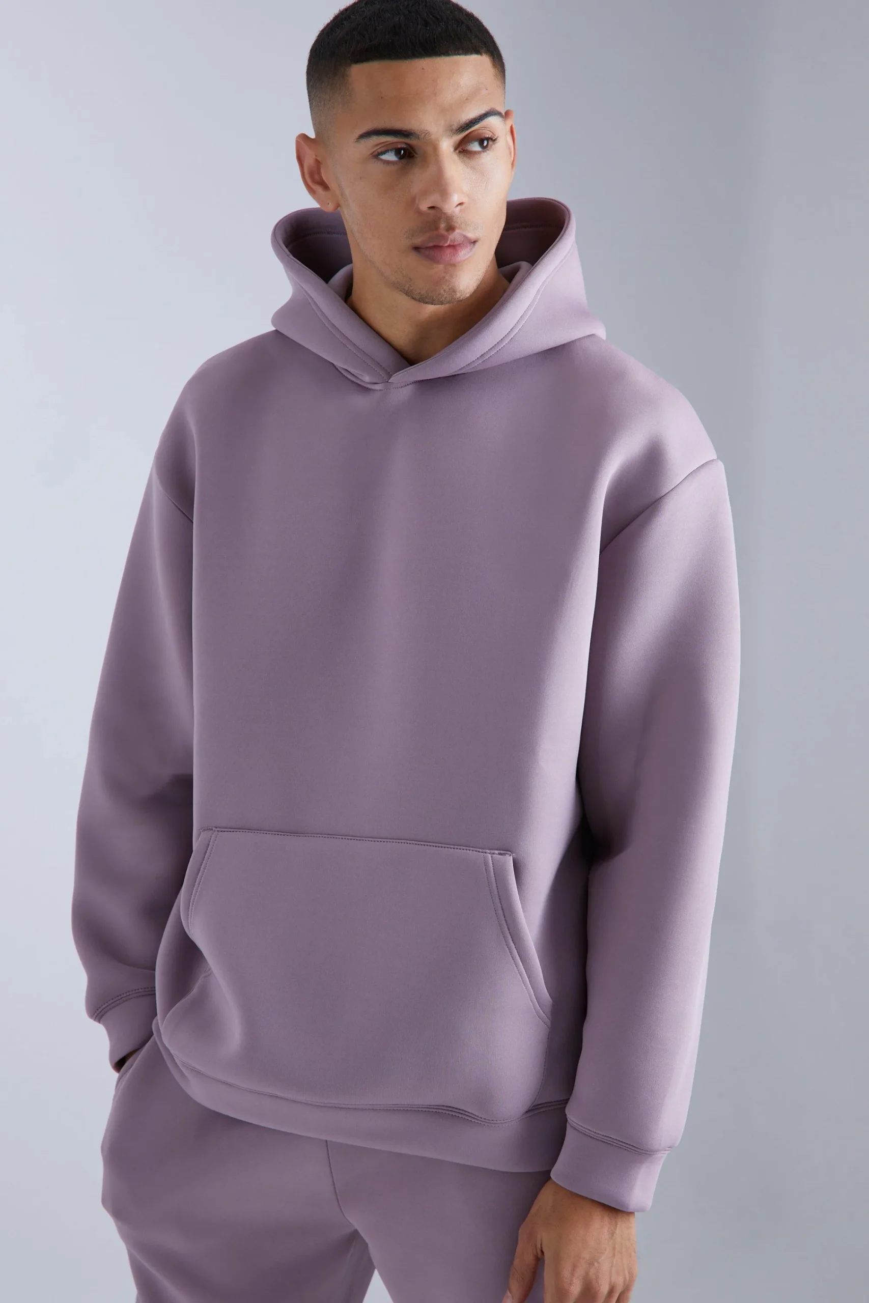 boohooMAN Oversized Bonded Scuba Hooded Tracksuit | UK| Tracksuits