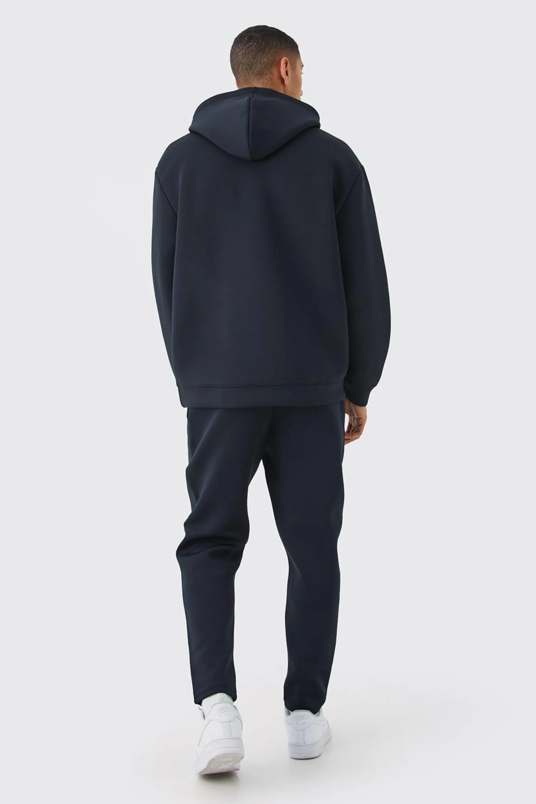 boohooMAN Oversized Bonded Scuba Hooded Tracksuit | UK| Tracksuits