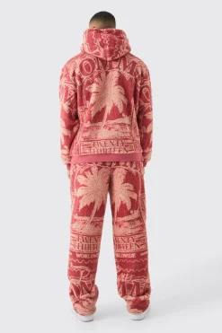 boohooMAN Oversized Borg Printed Hoodie | UK| Hoodies & Sweatshirts