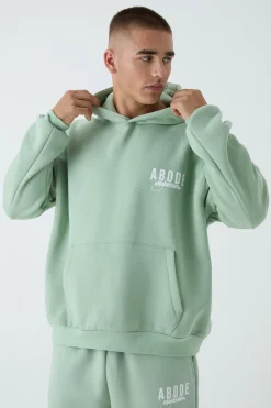 boohooMAN Oversized Boxy ABODE Hoodie | UK| Hoodies & Sweatshirts