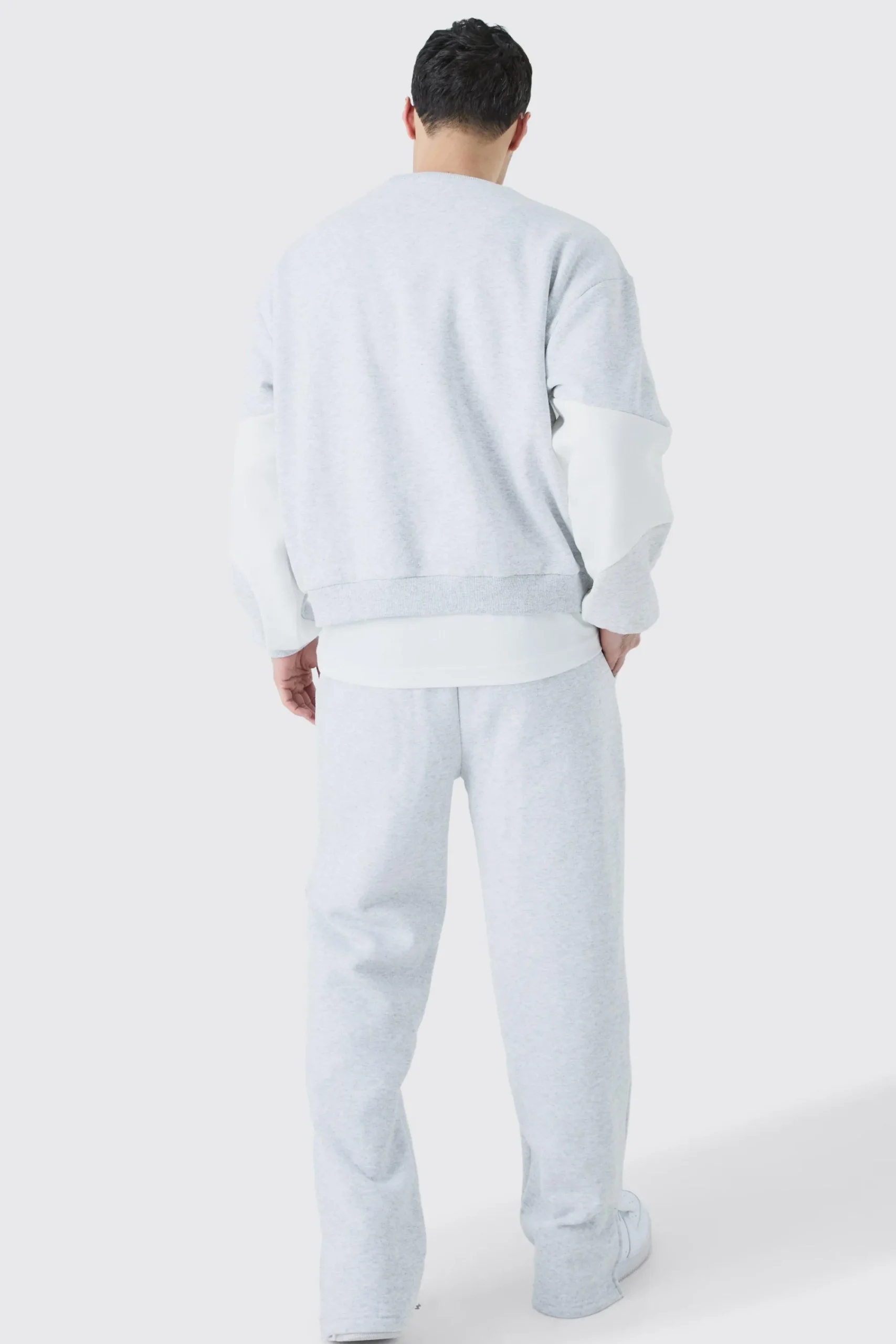 boohooMAN Oversized Boxy Applique Moto Sweatshirt | UK| Hoodies & Sweatshirts