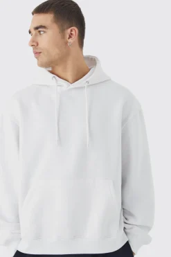 boohooMAN Oversized Boxy Basic Hoodie | UK| Hoodies & Sweatshirts