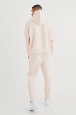 boohooMAN Oversized Boxy Bonded Scuba Hooded Tracksuit | UK| Tracksuits