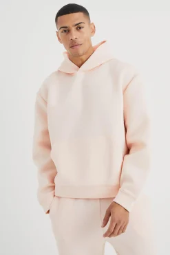 boohooMAN Oversized Boxy Bonded Scuba Hooded Tracksuit | UK| Tracksuits