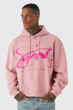 boohooMAN Oversized Boxy Butterfly Man Hoodie | UK| Hoodies & Sweatshirts