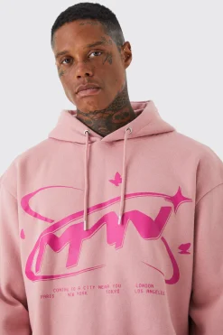 boohooMAN Oversized Boxy Butterfly Man Hoodie | UK| Hoodies & Sweatshirts