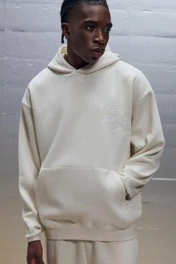 boohooMAN Oversized Boxy Clear Printed The Last One Graphic Hoodie | UK| Hoodies & Sweatshirts