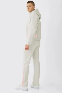 boohooMAN Oversized Boxy Colour Block Gusset Tracksuit | UK| Tracksuits