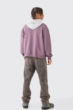 boohooMAN Oversized Boxy 3d Embroidered Edition Hoodie | UK| Hoodies & Sweatshirts